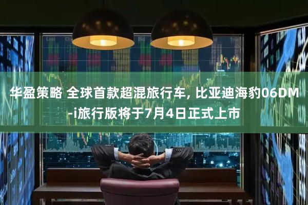 华盈策略 全球首款超混旅行车, 比亚迪海豹06DM-i旅行版将于7月4日正式上市