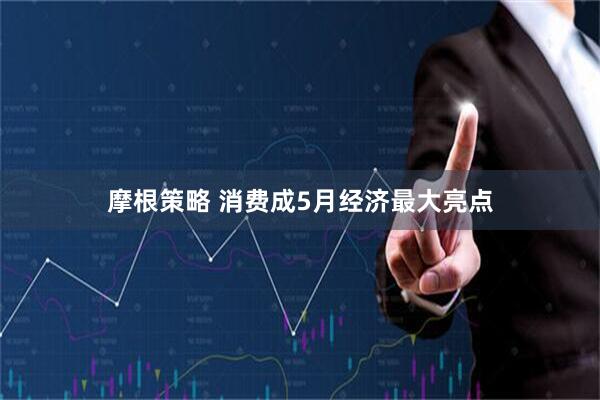 摩根策略 消费成5月经济最大亮点